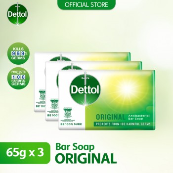 Dettol Body Soap Original 65g x 3's