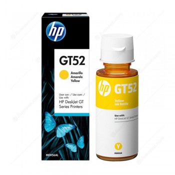HP Deskjet GT52 All-In-One Yellow Ink Bottles