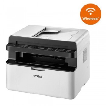 Brother MFC-1910W (Print, Scan, Copy, Fax) All-in-1 Monochorme Wireless Brother iPrint Compact Laser Printer