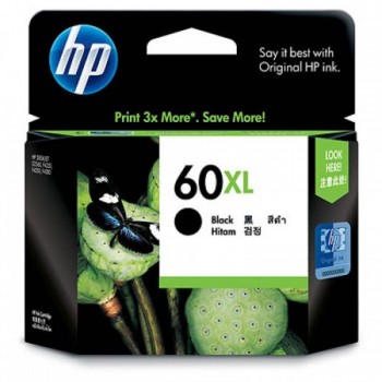 HP 60XL Black Ink Cartridge (CC641WA)
