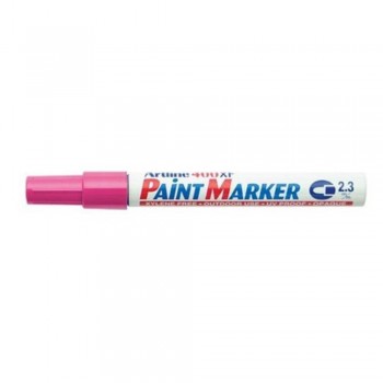 Artline 400XF Paint Marker Pen - 2.3mm Bullet Nib - Pink 