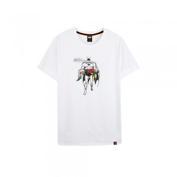 Batman Series: Robin is Dead Tee (White, Size L)