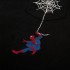 Spider-Man Series Spider-Man Pocket Tee (Black, Size XL)