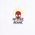 Spider-Man Series Spider Sense Tee (White, Size L)