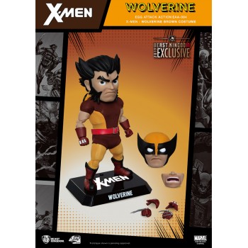 EAA-084 X-MEN Wolverine Brown Costume