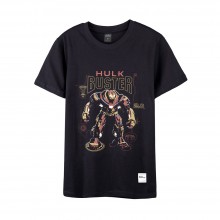 Avengers: Infinity War Tee Hulkbuster Series - Black, S