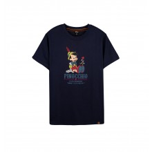 Disney Classic Series: Pinocchio Tee (Blue, L)