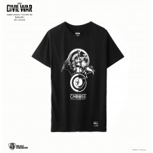 Marvel Captain America: Civil War Tee Battle - Black, Size XXL (APL-CA3-023)