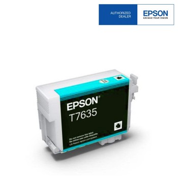 Epson T7635 Ink Cartridge - Light Cyan (Item No:EPS T763500)