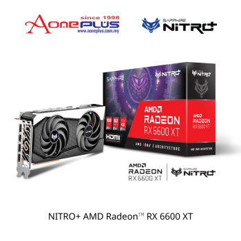 SAPPHIRE NITRO+ AMD Radeon RX 6600 XT 8GB AMD RDNA 2 Graphics Cards