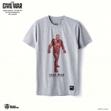 Marvel Captain America Civil War Tee Iron Man - Gray
