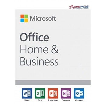 (AONE) MICROSOFT OFFICE HOME & BUSINESS 2019 PC/MAC ENGLISH APAC EM MEDIALESS (FPP) SOFTWARE (T5D-03249)