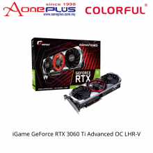 (AONE PLUS SS2) COLORFUL iGame GeForce RTX 3060 Ti Advanced OC LHR-V